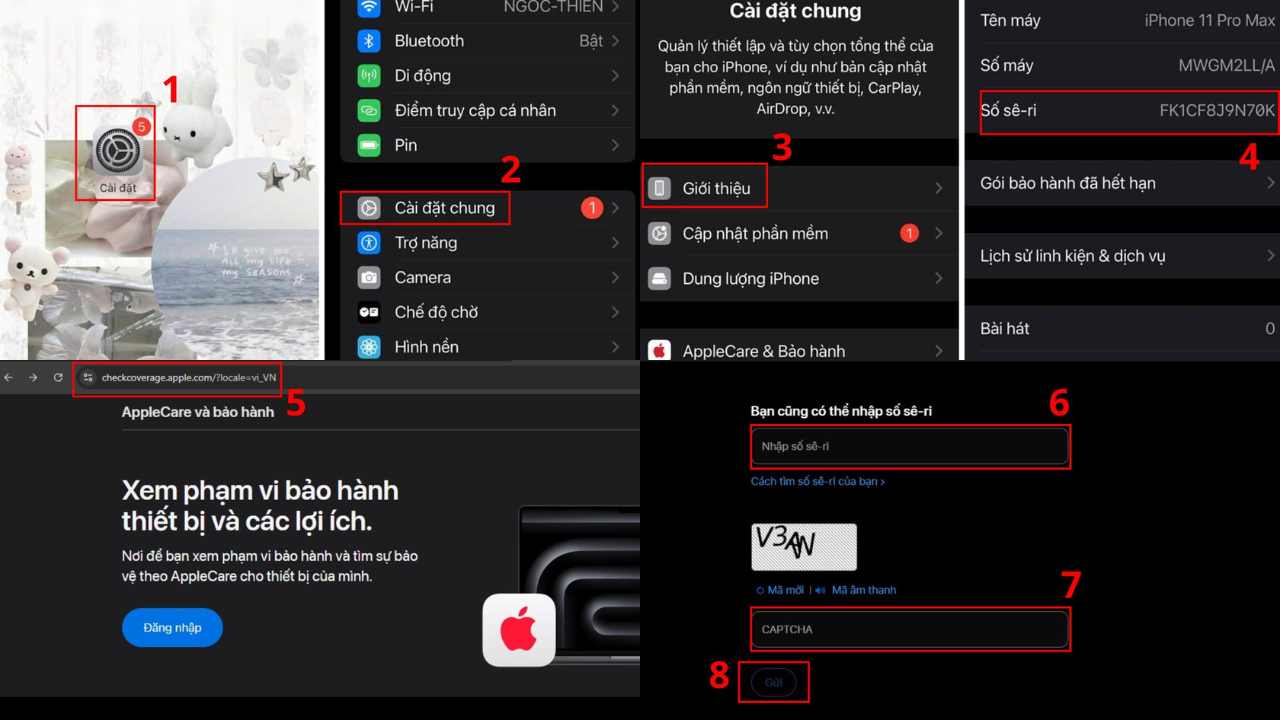 Cách Tự Kiểm Tra Thời Hạn Bảo Hành Của Apple