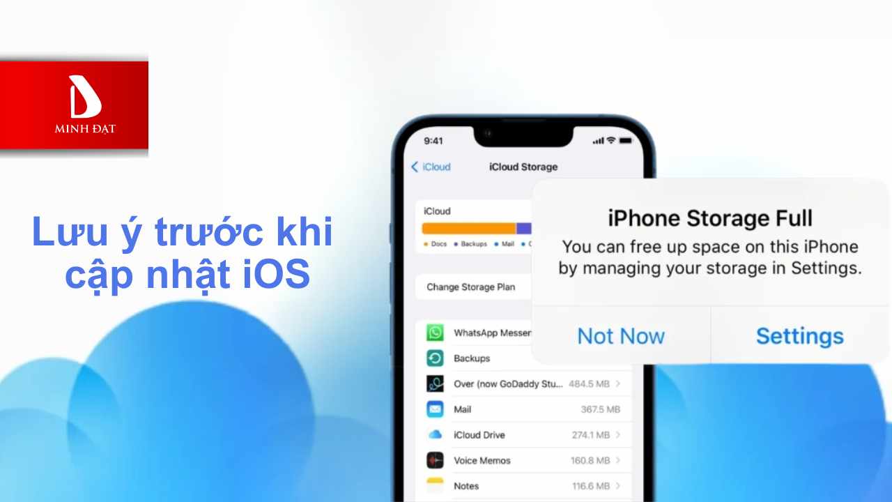 Lưu ý trước khi cập nhật iOS