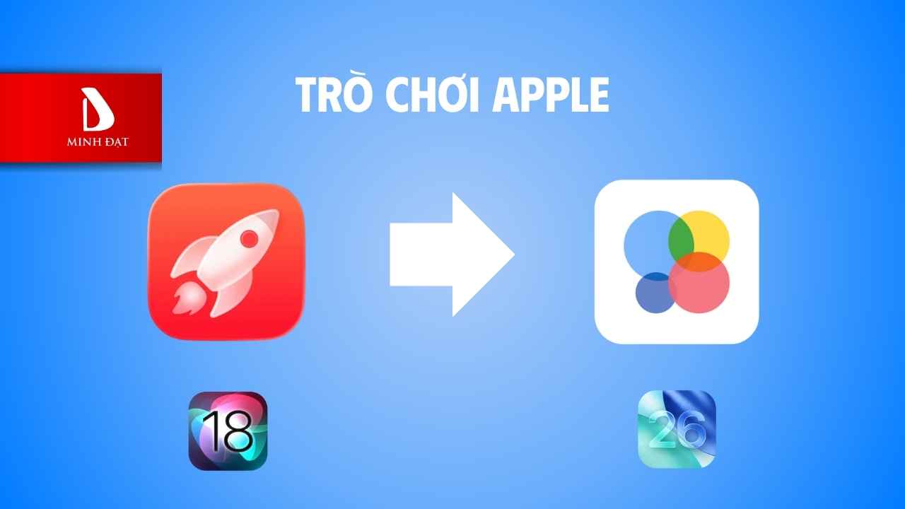 5 Biểu Tượng Mới IOS 26 Khác Biệt So Với IOS 18 - Apple Game