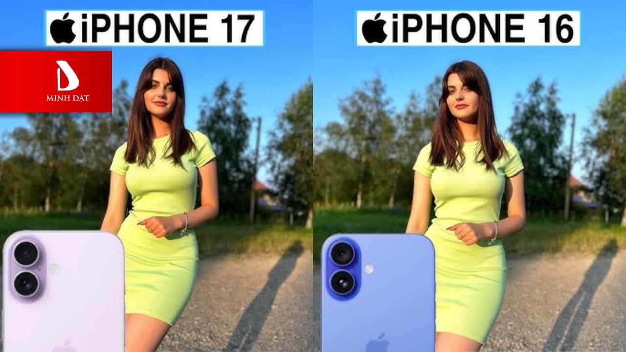 So sánh iPhone 17 với iPhone 16 - Camera
