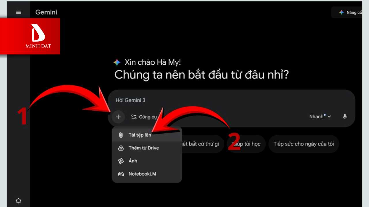 Hướng Dẫn Cách Dịch Video Bằng Gemini Từ A-Z - Bước 1