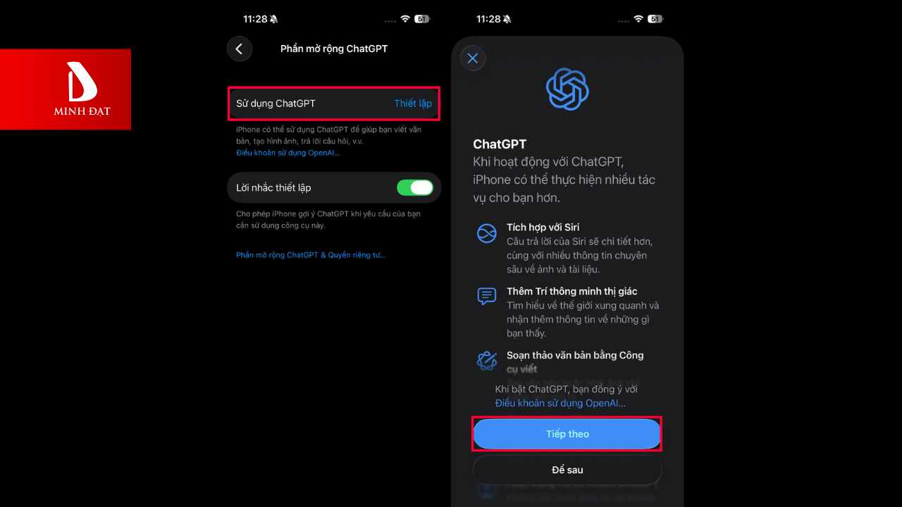 Hướng Dẫn Cách Tích Hợp Chat GPT Vào Apple Intelligence