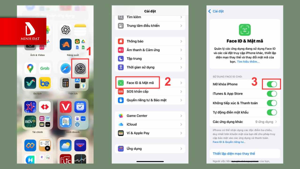 Test Camera & FaceID iPhone