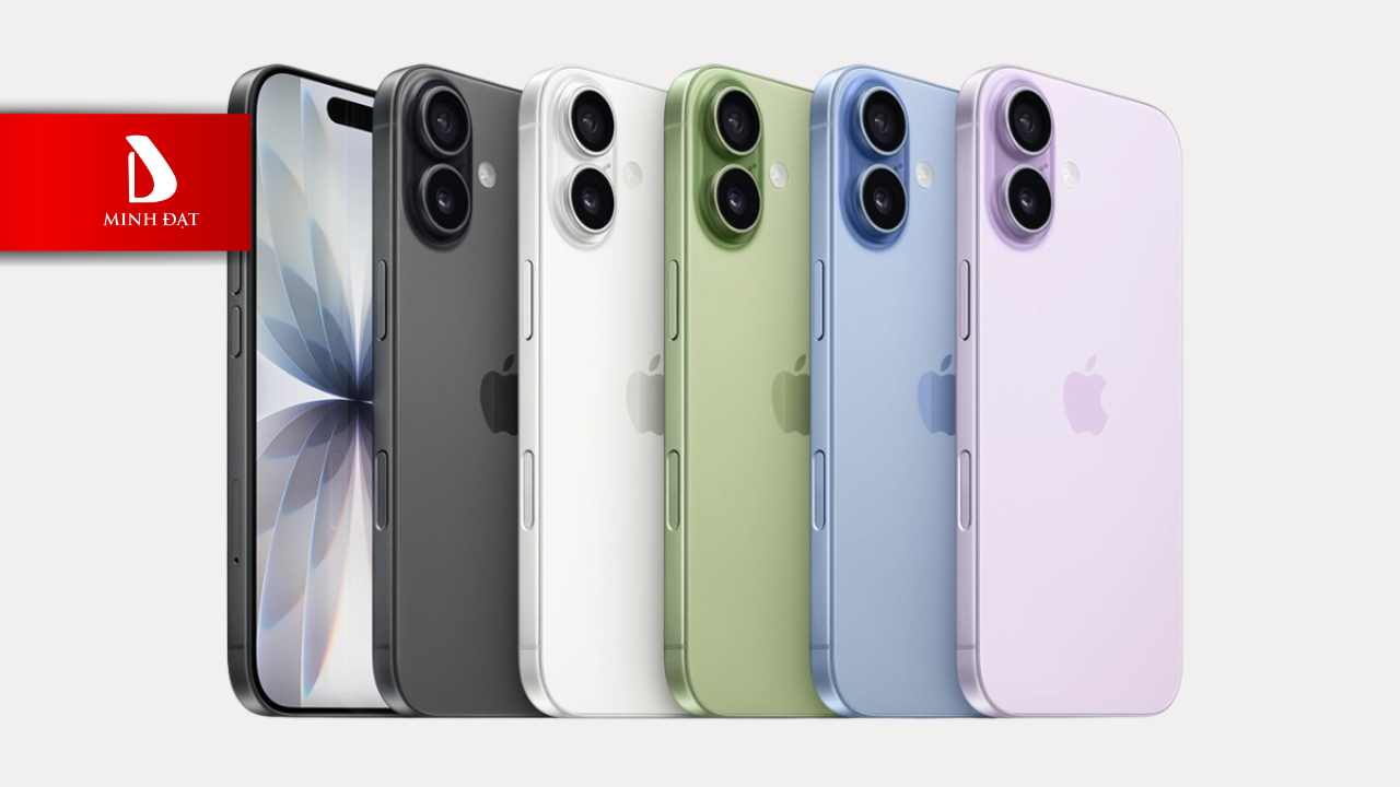 So sánh iPhone 17 với iPhone 16 - Kết nối và màu sắc