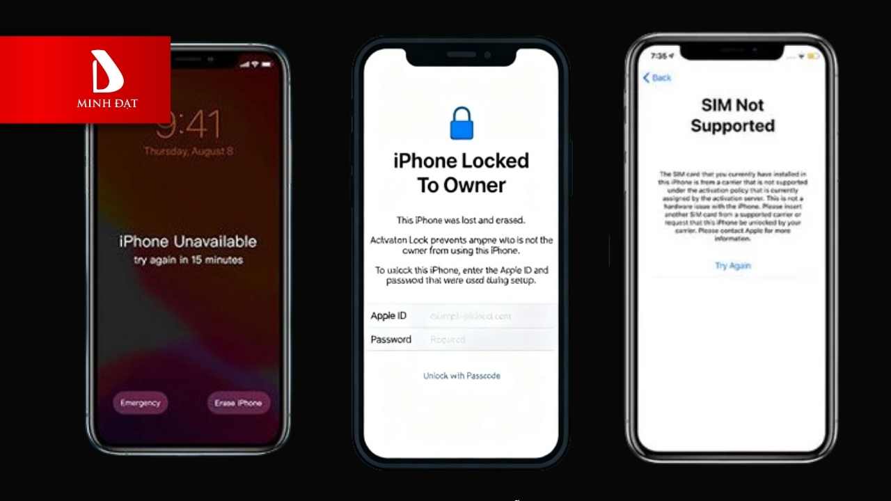Các Dịch Vụ Mở Khóa iPhone Chuyên Nghiệp Tại Minh Đạt Store