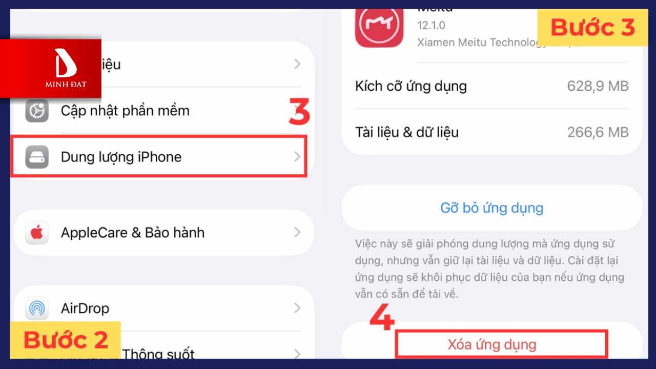 Xóa Bộ Nhớ Tạm Của Ứng Dụng (Facebook, TikTok, Zalo)