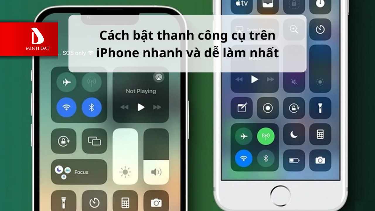 Cách bật thanh công cụ trên iPhone dành cho người mới cực dễ