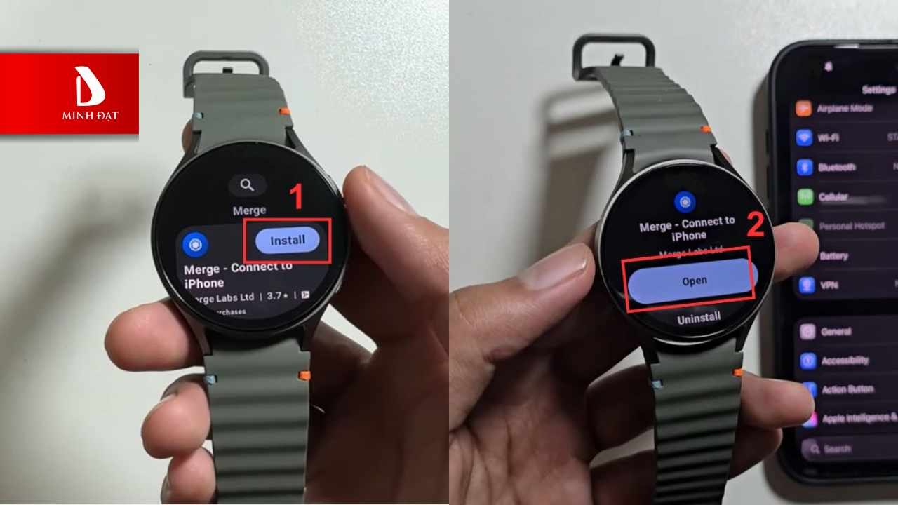 Hướng Dẫn Kết Nối Galaxy Watch Với iPhone