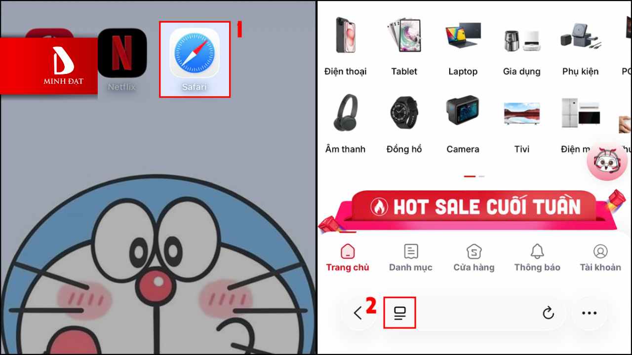 Hướng Dẫn Chuyển Sang Chế Độ Máy Tính Trên iPhone (Safari)
