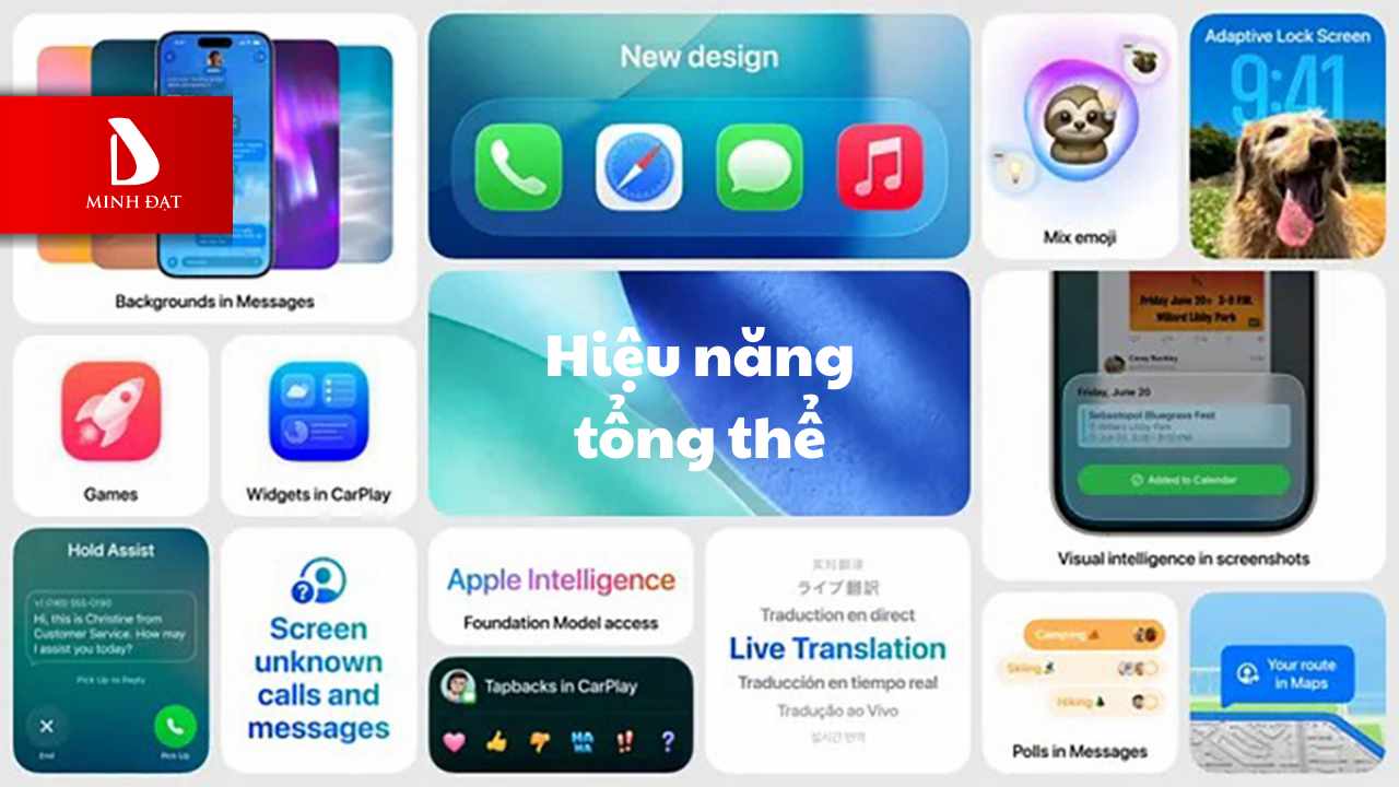 Hiệu năng tổng thể khi nâng cấp IOS 26