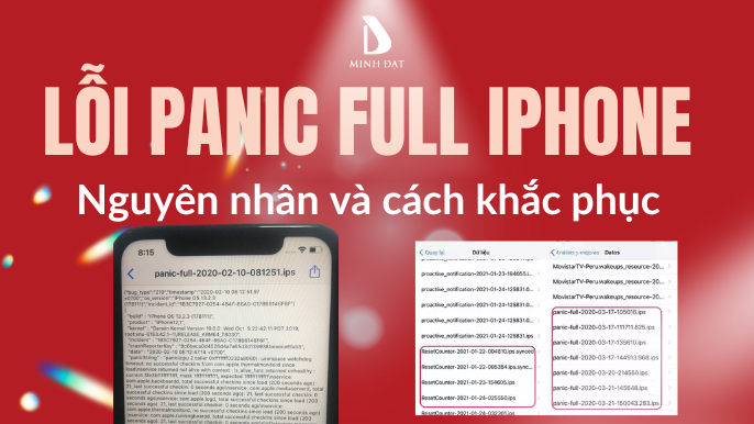 Cách xử lý khi máy bị lỗi panic full iphone hiệu quả 100% mới nhất 2024