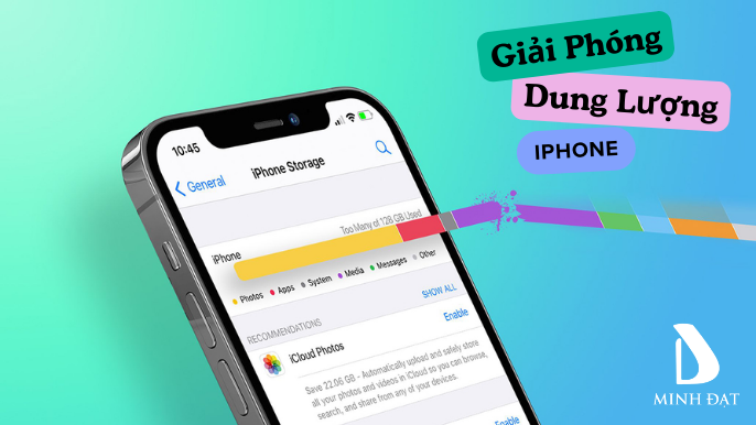 Cách giải phóng dung lượng iPhone