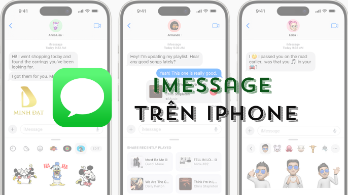 tính năng imessage trên iphone