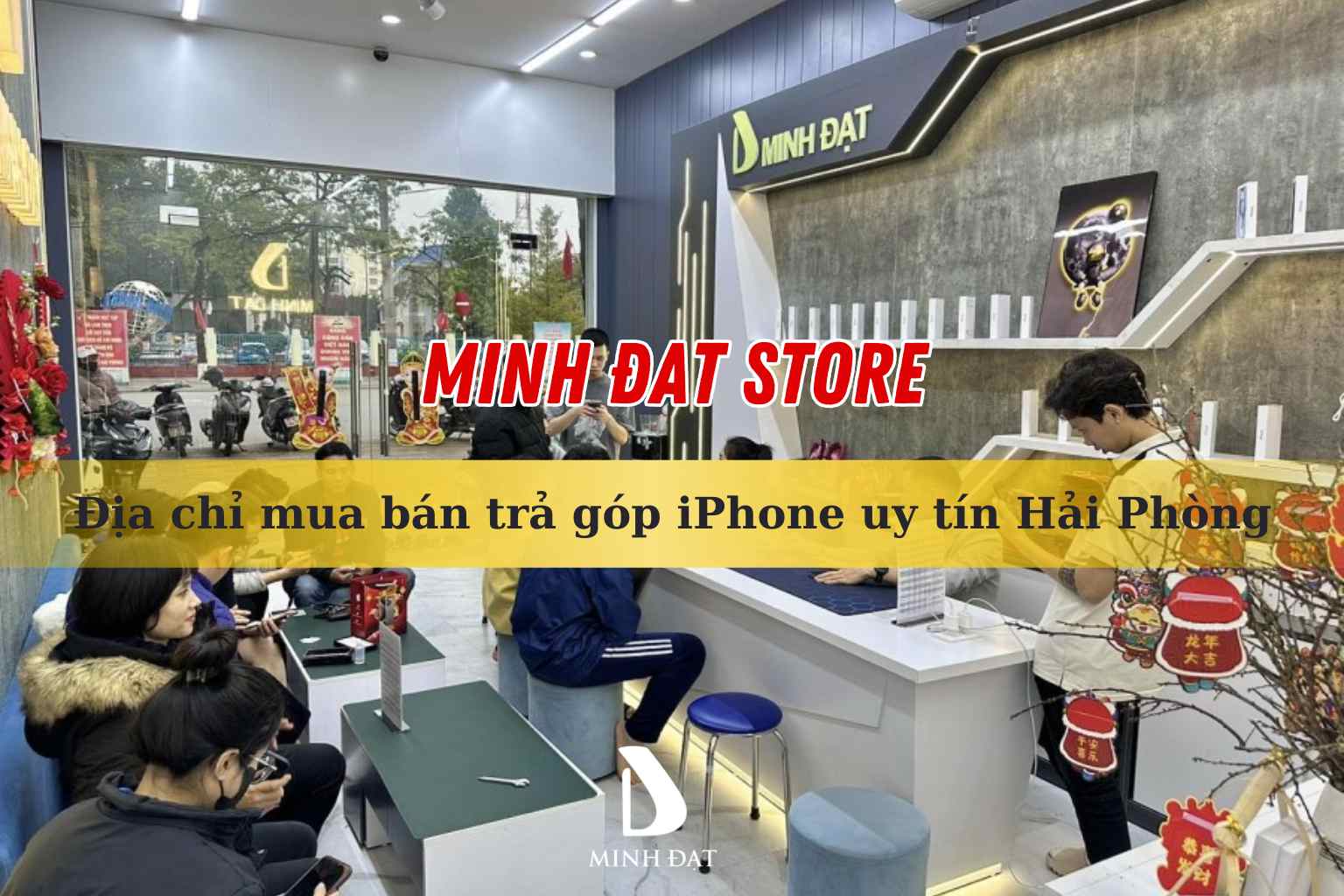 Mua trả góp iPhone Hải Phòng ở đâu uy tín nhất và giá tốt nhất?