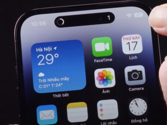 Dynamic Island trên iPhone