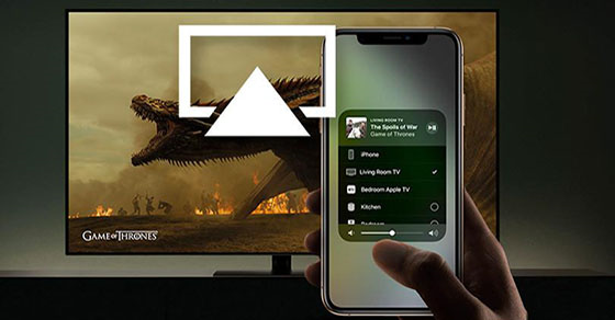 Tính năng airplay trên iphone