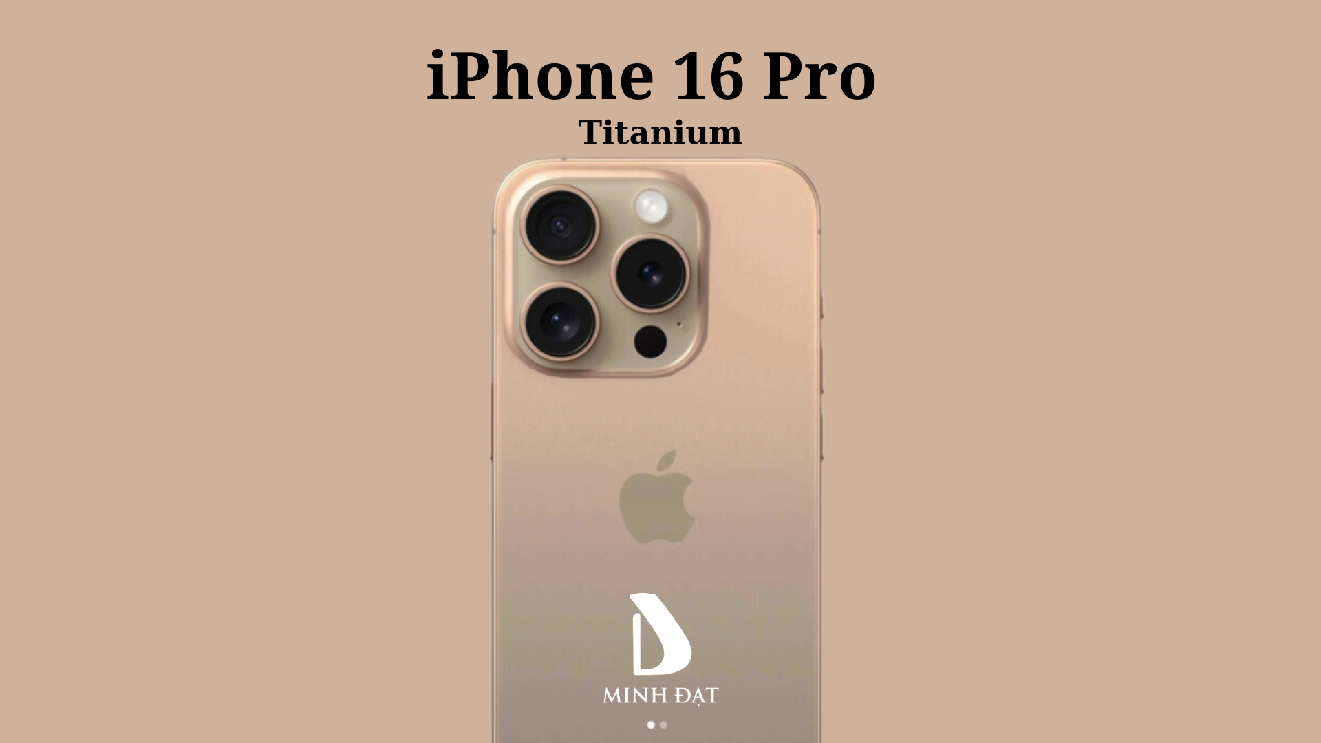 Màu sắc iPhone 16 Pro