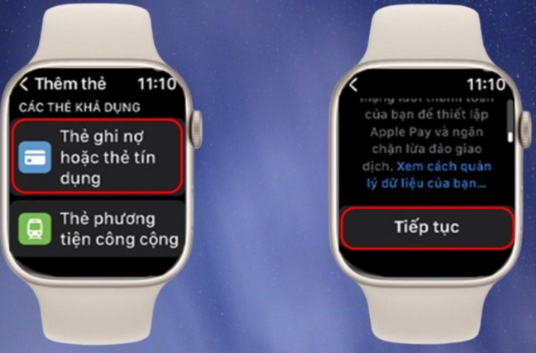 Apple Pay trên Apple Watch