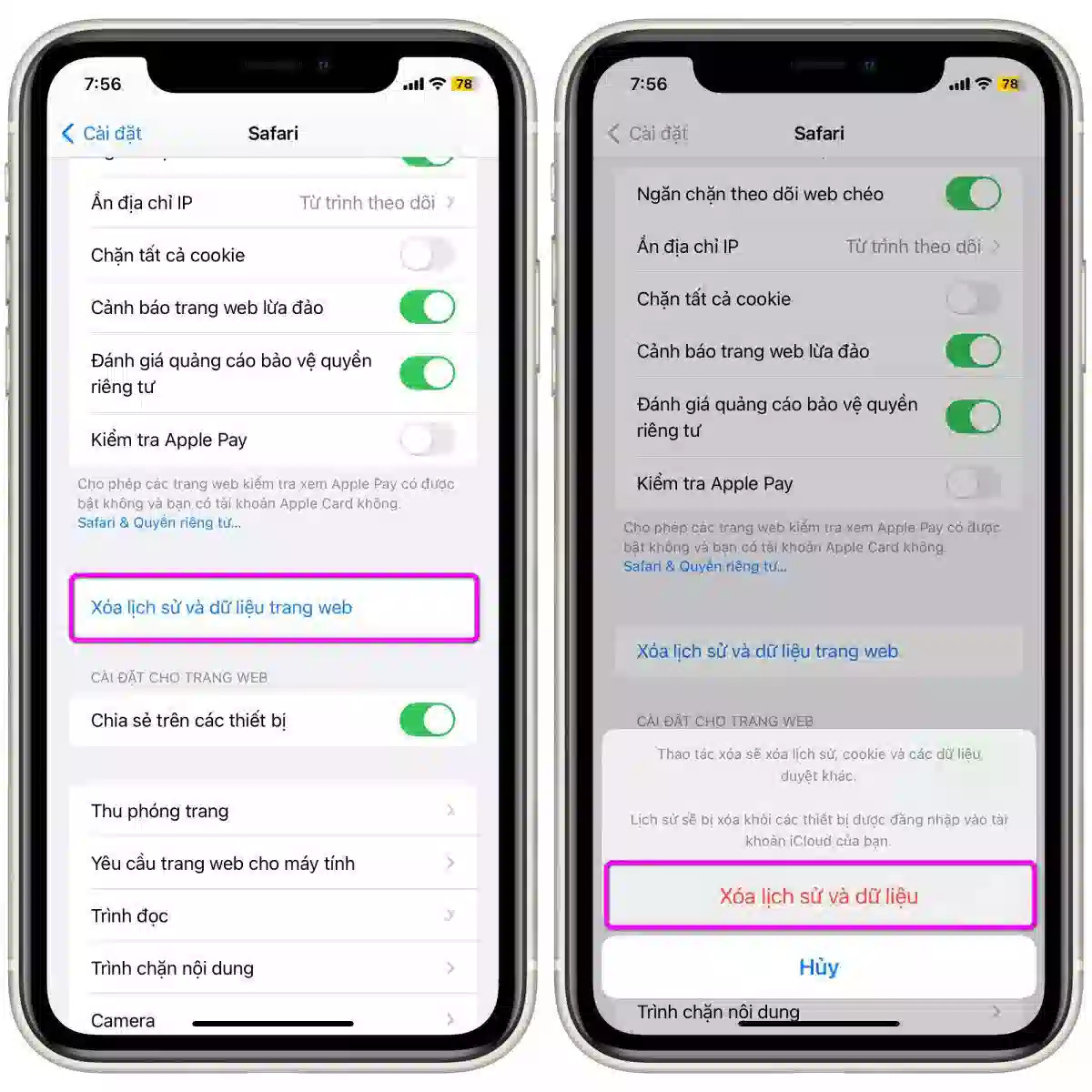 Cách giải phóng dung lượng iPhone