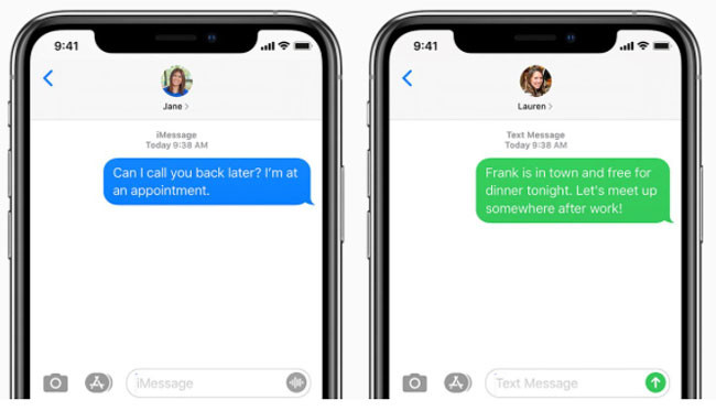 tính năng imessage trên iphone